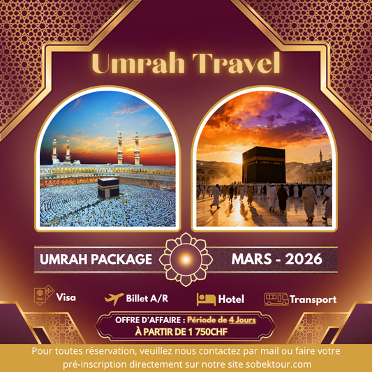 Umrah - Mars 2026