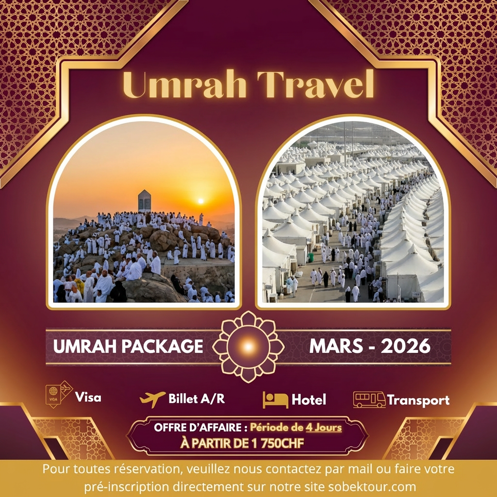Umrah - Mars 2026