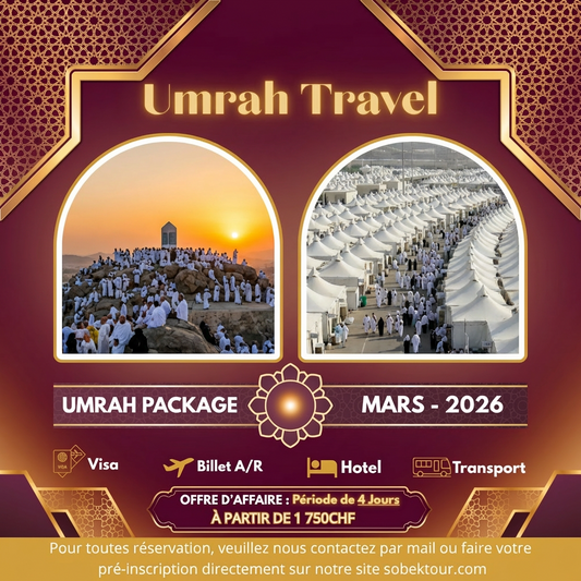Umrah - Mars 2026